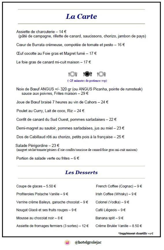 Hotel Du Pont Et Restaurant A Grolejac Экстерьер фото