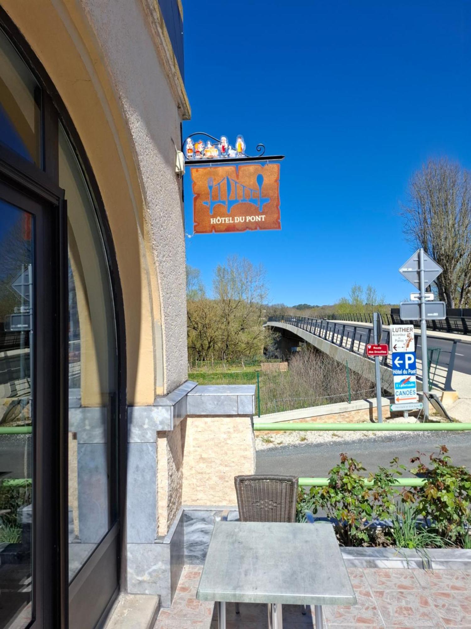 Hotel Du Pont Et Restaurant A Grolejac Экстерьер фото